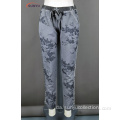 Ladies kolde farvede lærred Print Pant